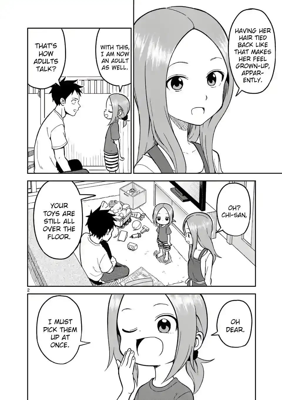 Karakai Jouzu no (Moto) Takagi-san Chapter 142 2